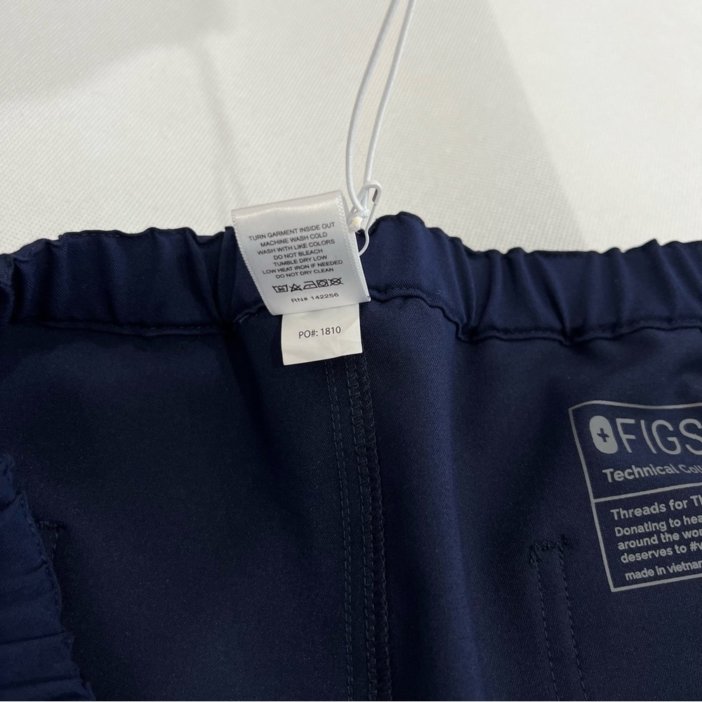 Figs Pisco Basic Scrub Pants Technical Size XL El… - image 2